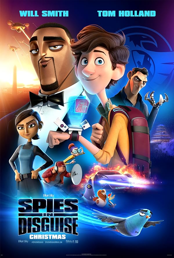 دانلود انیمیشن Spies in Disguise با دوبله فارسی و زیرنیوس چسبیده